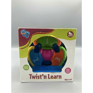 Twist'n Learn Baby Rattle, Teething‎ Toy, 4m+ by Toysmith